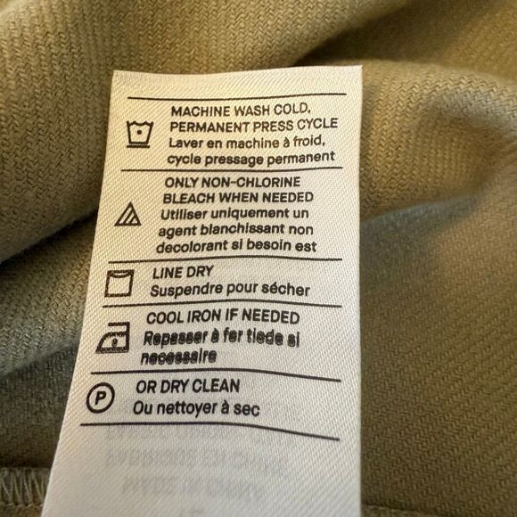 Vince Camel Wool Blend Twist Front Faux Wrap Midi Skrt Sz12 Heritage, Old Money - Picture 11 of 12